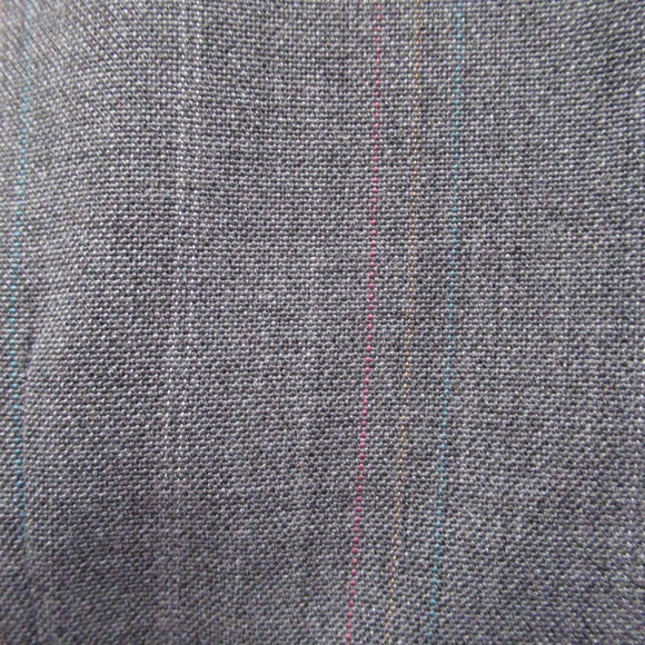 Vintage Imperial by Haggar Mens gray striped suit - Picture 9 of 15